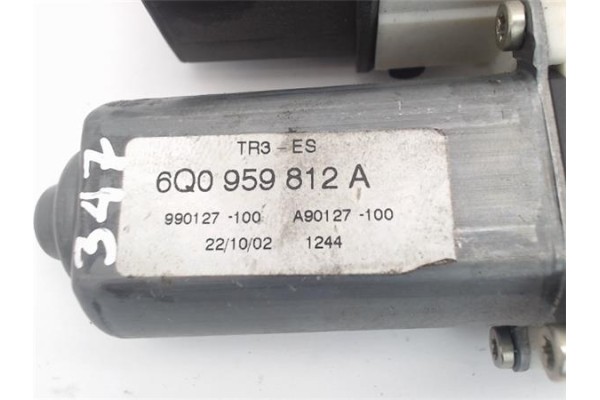 Recambio de motor elevalunas trasero derecho para seat ibiza (6l1) referencia OEM IAM (6Q0959812A) (104388-101) 
