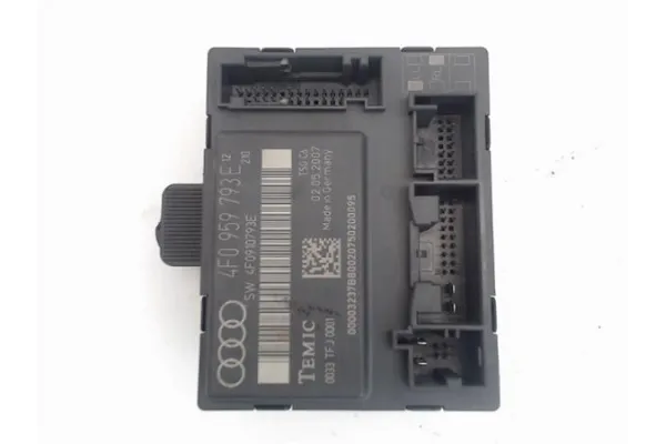 Recambio de centralita cierre puerta delantero izquierda para audi a6 avant (4f5) 2.8 fsi referencia OEM IAM 4f0959793e  