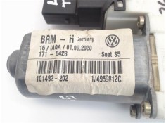 Recambio de motor elevalunas trasero derecho para seat leon (1m1) referencia OEM IAM (1J4959812C) (9776101438-203) 1J4959812C , 