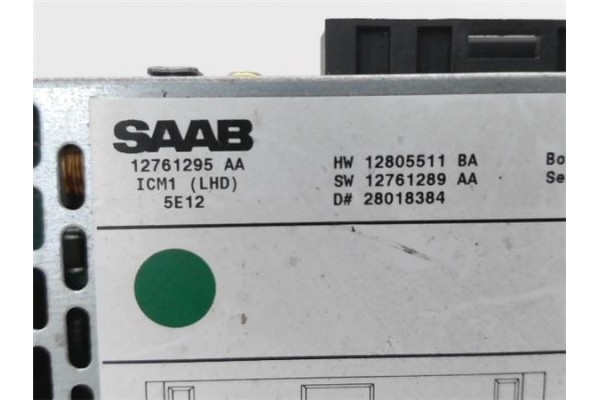 Recambio de radio / cd para saab 9-3 berlina 1.9 tid referencia OEM IAM 12758076 12761295AA 