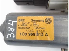 Recambio de motor elevalunas trasero derecho para volkswagen golf iv berlina (1j1) referencia OEM IAM (1C0959812A) (9776105407-3