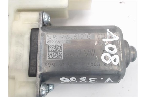 Recambio de motor elevalunas trasero derecho para skoda rapid (nh) referencia OEM IAM (5JA959812G) (A72056-110) 