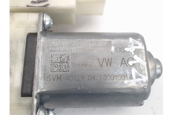 Recambio de motor elevalunas trasero derecho para skoda rapid (nh) referencia OEM IAM (5JA959812F) (A65635-111) (A68549-111) 