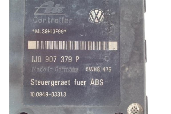 Recambio de nucleo abs para volkswagen bora berlina (1j2) 1.6 referencia OEM IAM 1J0907379P 10094903313 