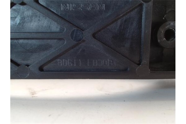 Recambio de maneta exterior delantero izquierda para nissan qashqai +2 (jj10) 1.5 acenta referencia OEM IAM 80611EBJ0B  