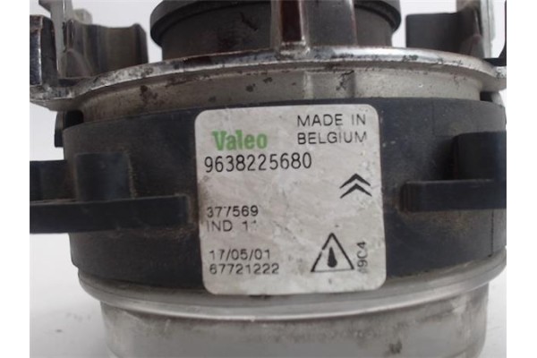 Recambio de faro antiniebla para citroen xsara picasso referencia OEM IAM  9638225680 