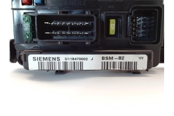 Recambio de caja fusibles/rele para peugeot partner furgón (5) 2.0 hdi referencia OEM IAM 965061858000 U118470002J 