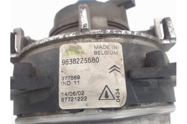 Recambio de faro antiniebla izquierdo para citroen xsara picasso referencia OEM IAM 9638225680 67721222 