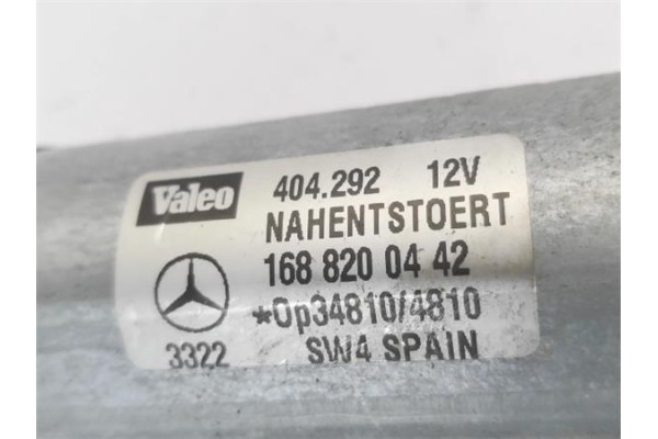 Recambio de motor limpiaparabrisas trasero para mercedes-benz clase a (bm 168) 1.9 190 (168.032) referencia OEM IAM A1688200442 