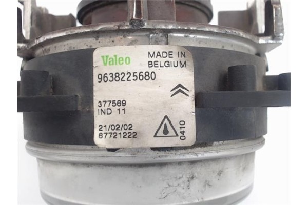 Recambio de faro antiniebla para citroen xsara picasso referencia OEM IAM 9638225680 67721222 