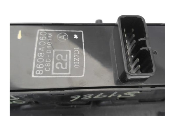 Recambio de mando elevalunas delantero izquierdo para mitsubishi outlander (cw0) 2.0 di-d intense referencia OEM IAM 8608A060  