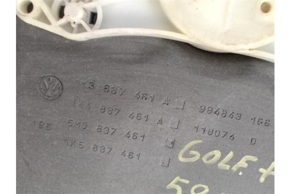 Recambio de mecanismo elevalunas delantero izquierdo para volkswagen golf v plus (5m1) 1.9 tdi referencia OEM IAM 5M0837661  