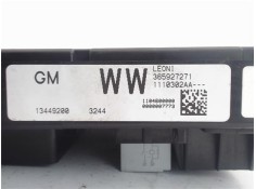 Recambio de caja fusibles/rele para opel astra j berlina 5p 1.6 excellence referencia OEM IAM 365927271  