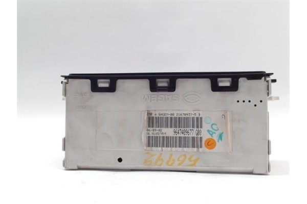 Recambio de reloj horario para citroen xsara berlina 1.6 16v referencia OEM IAM 9647409677  
