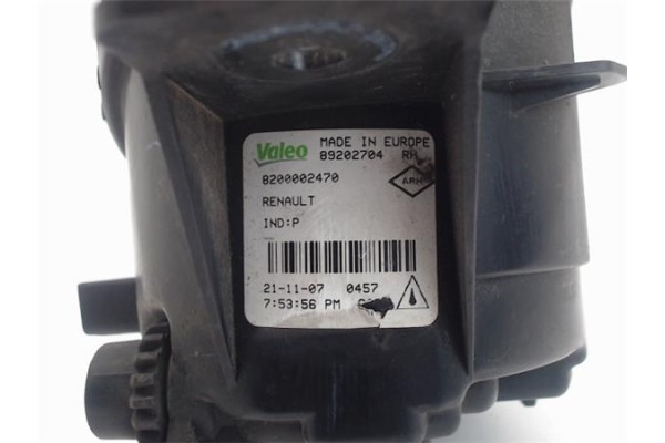 Recambio de faro antiniebla derecho para renault clio iii referencia OEM IAM 8200002469 8201772 