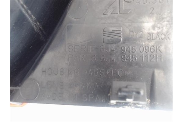 Recambio de piloto trasero derecho para seat ibiza (6p1) 1.0 style referencia OEM IAM 6J4945096K FP1596 