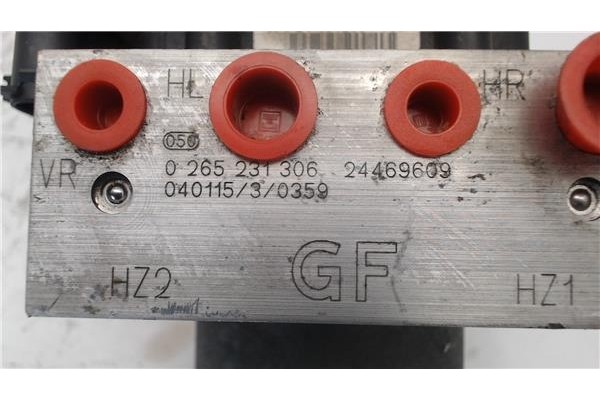 Recambio de nucleo abs para opel corsa c 1.4 16v referencia OEM IAM 265231306 24469609 