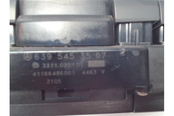 Recambio de interruptor luces emergencia para mercedes-benz vito / mixto furgón (w639) 115 cdi referencia OEM IAM 6395453507  