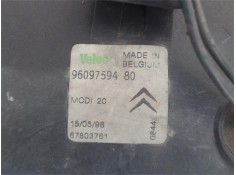 Recambio de faro antiniebla derecho para citroen zx referencia OEM IAM 9609759480 67303761 