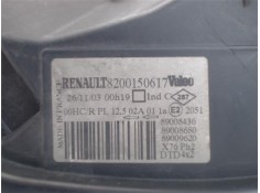 Recambio de faro antiniebla derecho para renault kangoo i (f/kc0) referencia OEM IAM 8200150617  2606000Q0L , NISSAN | 260101934
