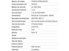 ford ka (ccq) del año 2003