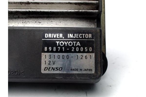 Recambio de centralita para toyota corolla (e12) 2.0 d-4d referencia OEM IAM 8987120050 1310001261 