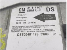 Recambio de centralita airbag para opel corsa c 1.2 referencia OEM IAM 24417007 342853160 