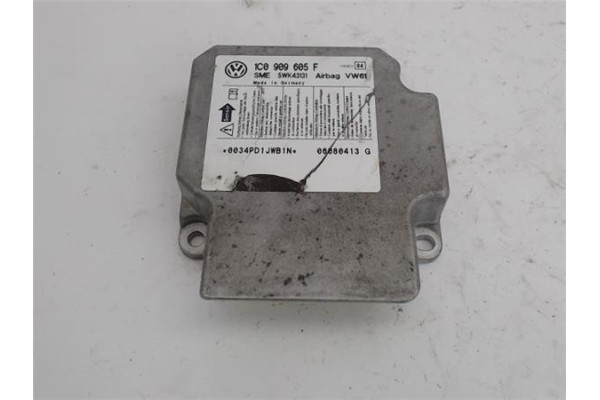 Recambio de centralita airbag para volkswagen multivan v (7hm, 7hn, 7hf, 7ef, 7em, 7en) 2.5 tdi referencia OEM IAM 1c0909605f  