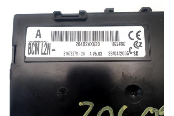 Recambio de modulo electronico para nissan micra (k12e) 1.2 16v referencia OEM IAM 284B2AX620  