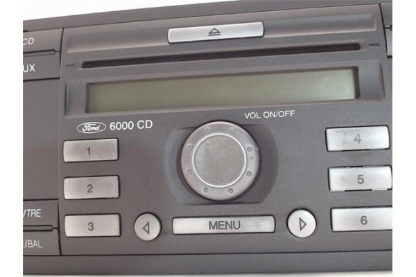 Recambio de radio / cd para ford fusion (cbk) 1.4 tdci referencia OEM IAM 6S6118C815AF  
