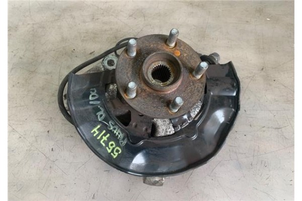 Recambio de mangueta delantero derecha para toyota prius (nhw20) híbrido basis referencia OEM IAM   