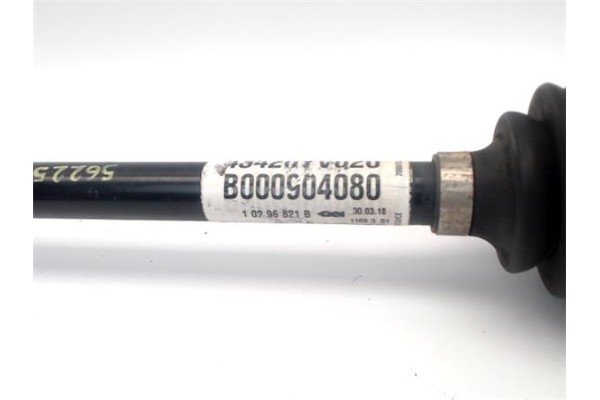 Recambio de palier delantero izquierdo para citroen c1 1.2 feel referencia OEM IAM B000904080  