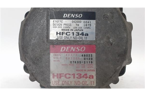 Recambio de compresor aire acond. para lexus rx (mcu_) 400h fwd referencia OEM IAM hfc134a 8837048022 
