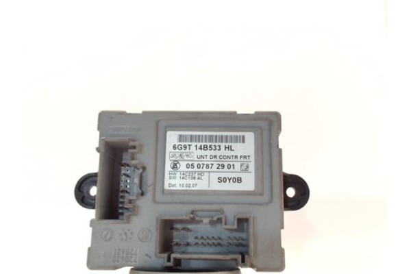 Recambio de centralita para ford s-max (ca1) 2.0 tdci referencia OEM IAM 6G9T14B533HL 0507872901 