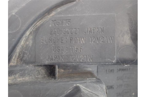 Recambio de piloto trasero derecho para suzuki baleno berlina (sy/eg) 1.6 (4-ptas.) referencia OEM IAM 22032021  