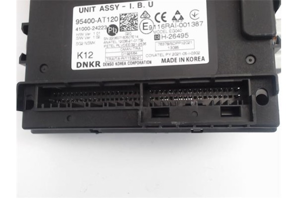 Recambio de centralita para kia niro () híbrido vision referencia OEM IAM 95400-AT120  