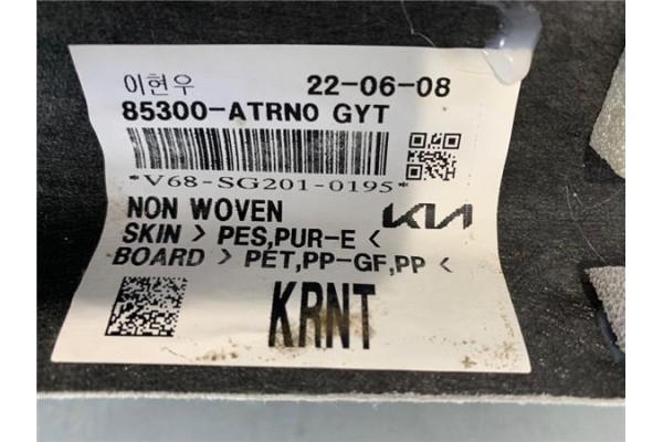 Recambio de tapizado techo para kia niro () híbrido vision referencia OEM IAM 85310AT060GYT  