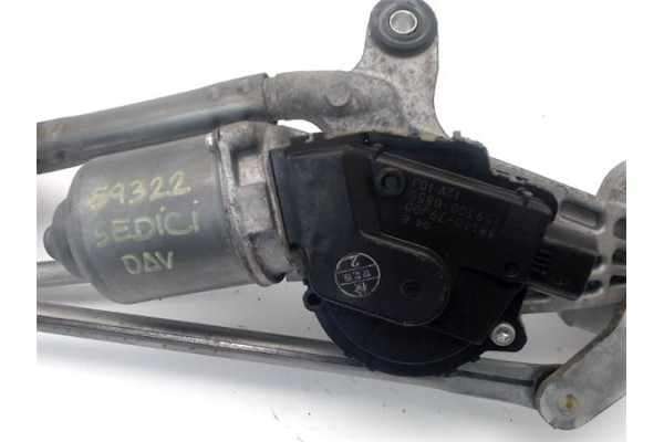 Recambio de motor limpiaparabrisas delantero para fiat sedici (189) 1.9 jtd 8v 120 emotion referencia OEM IAM 71768709 71742598 