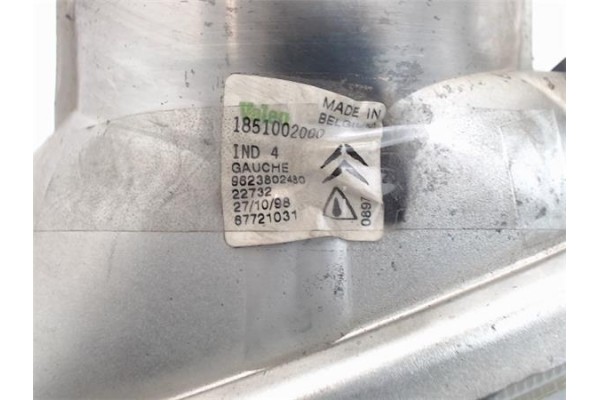 Recambio de faro antiniebla izquierdo para citroen xsara berlina referencia OEM IAM 9623802380 1851001000 