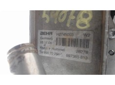 Recambio de enfriador aceite para opel zafira b 1.7 cosmo referencia OEM IAM H2745003 / 897385813 0281002771 / 55198717 