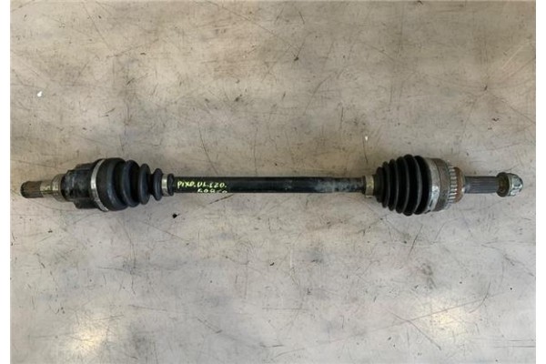 Recambio de palier delantero izquierdo para nissan pixo (uao) 1.0 visia referencia OEM IAM   