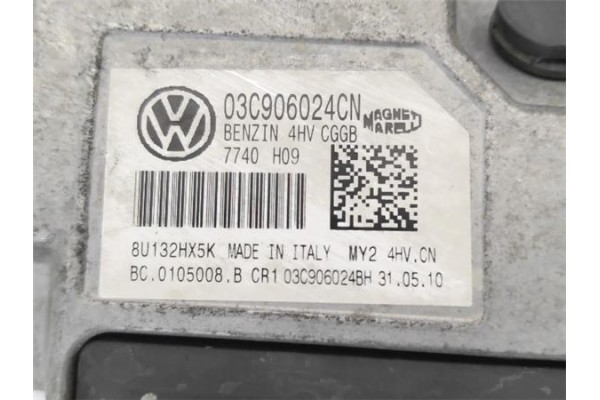 Recambio de centralita para volkswagen polo v (6r1) 1.4 advance referencia OEM IAM 03C906024CN  