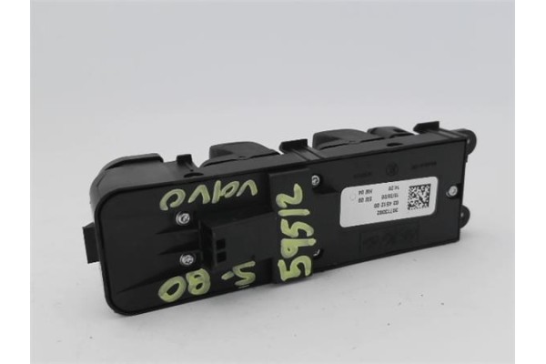 Recambio de mando elevalunas delantero izquierdo para volvo s80 berlina 2.5 t kinetic referencia OEM IAM 31295115 307773382 
