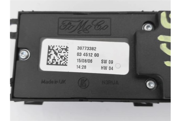 Recambio de mando elevalunas delantero izquierdo para volvo s80 berlina 2.5 t kinetic referencia OEM IAM 31295115 307773382 