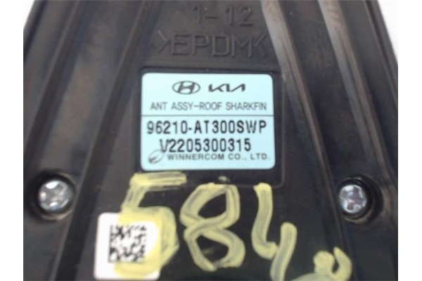 Recambio de antena electrica para kia niro () híbrido vision referencia OEM IAM 96210AT300SWP V2205300315 