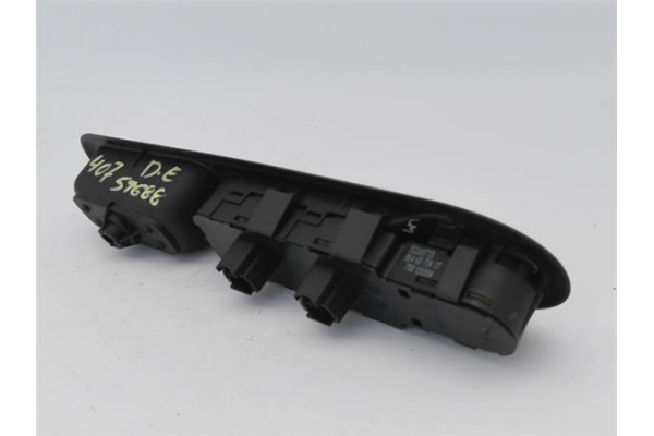 Recambio de mando elevalunas delantero izquierdo para peugeot 407 2.0 hdi 135 referencia OEM IAM 6554ER  
