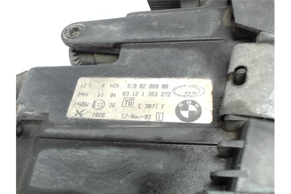 Recambio de faro delantero dcho para bmw serie 3 berlina (e36) referencia OEM IAM 63121393272 5190200000 1393272 , BMW | 6312836