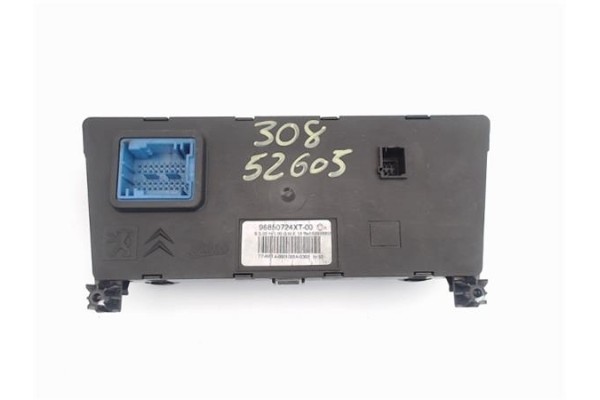 Recambio de mandos climatizador para peugeot 308 1.6 confort referencia OEM IAM 96850724XT00  