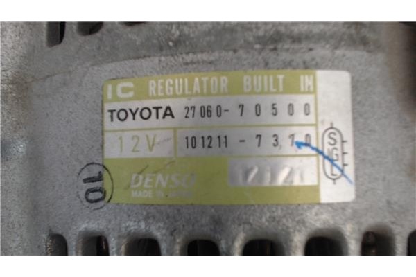 Recambio de alternador para lexus is sportcross 200 referencia OEM IAM 2706070500 1012117370 