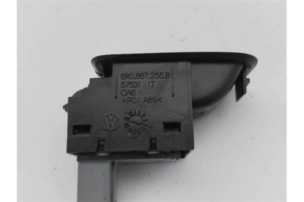 Recambio de mando elevalunas trasero izquierdo para volkswagen polo v (6r1) 1.4 advance referencia OEM IAM 6R0867255B  